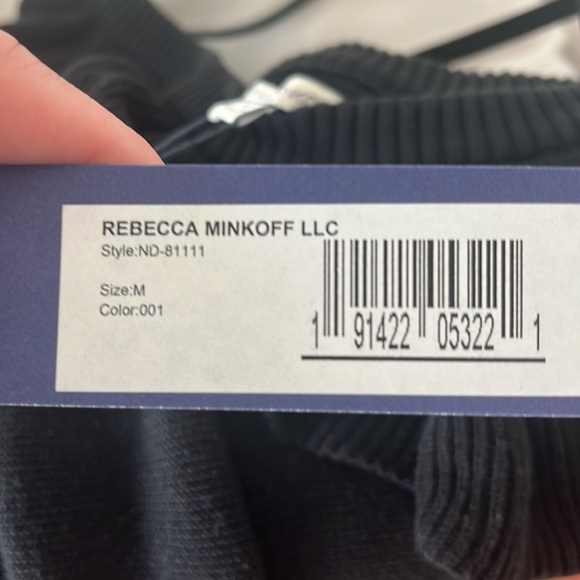 Rebecca minkoff black one shoulder sweater - Picture 4 of 4